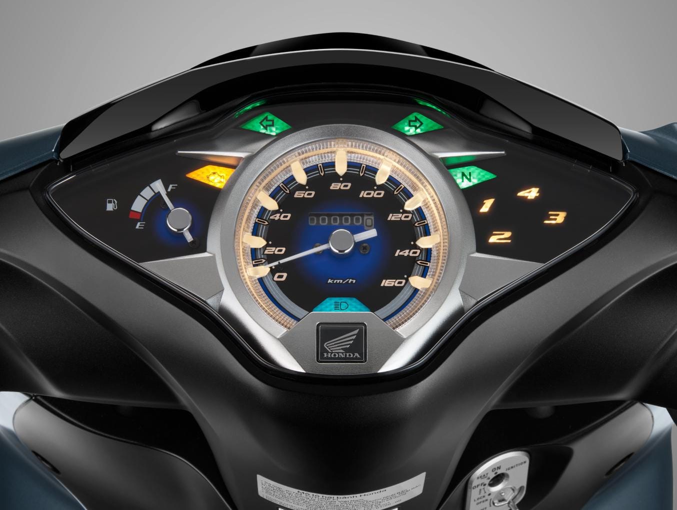 Mặt đồng hồ sang trọng của Honda Future 2024