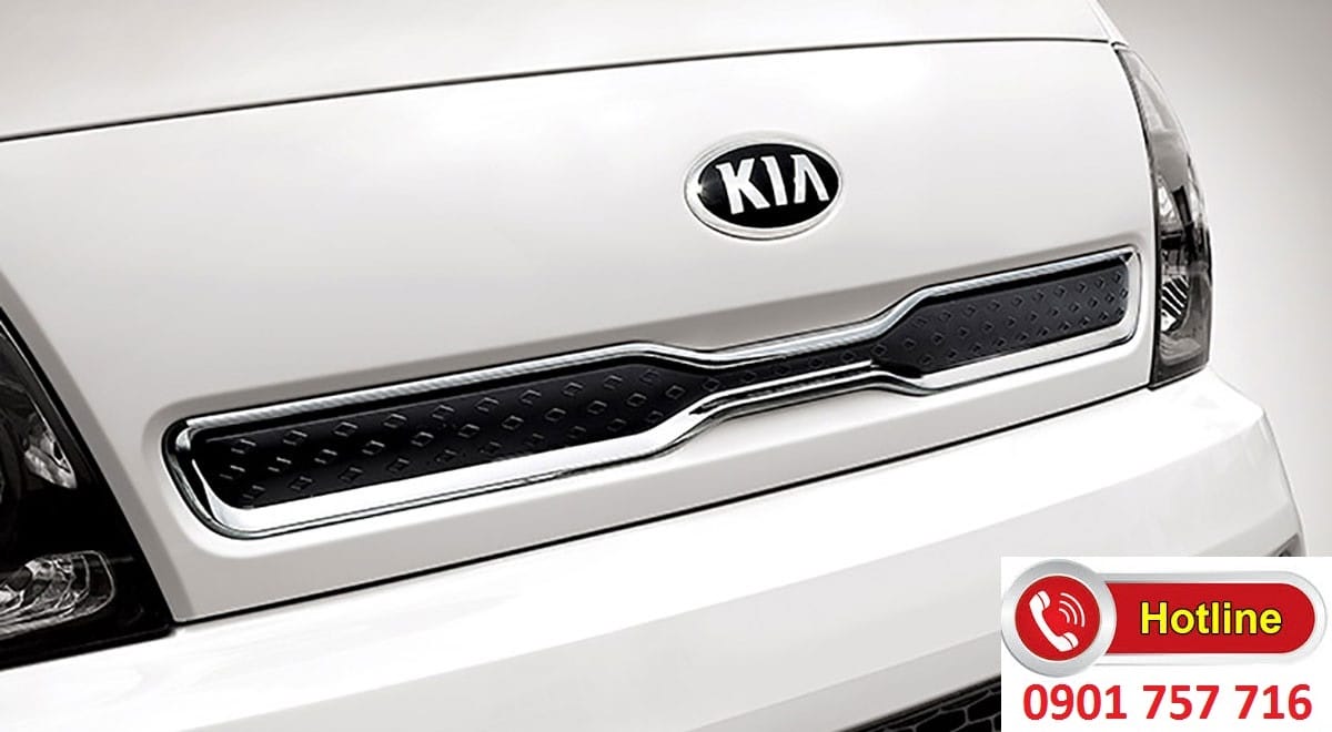 Mặt ga lăng sang trọng của xe tải Kia 1 tấn 4 giá bao nhiêu
