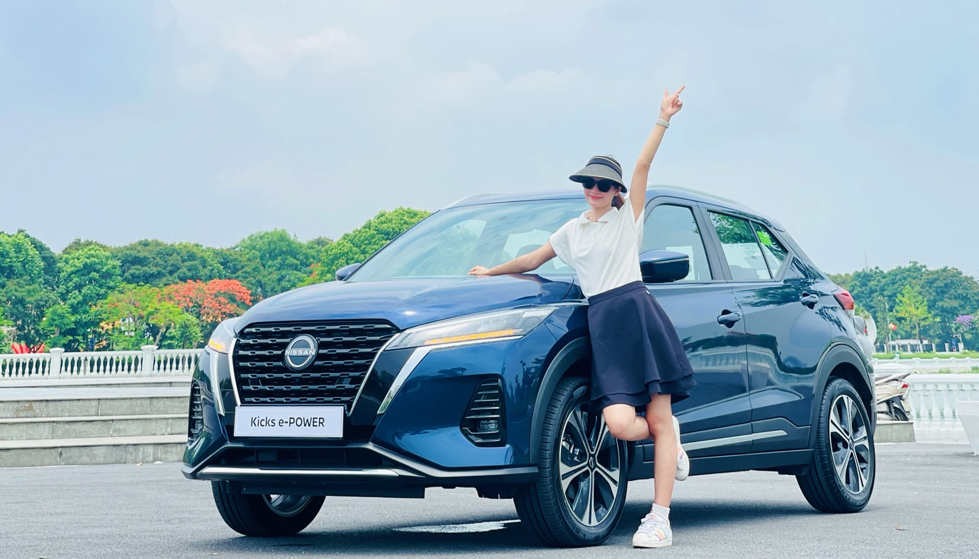 Mẫu crossover Nissan Kicks e-POWER, đại diện cho các dòng xe Nissan công nghệ mới