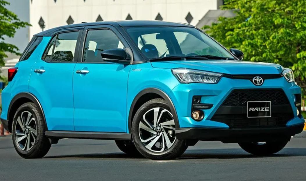 Mẫu ô tô 4 chỗ Toyota Raize với thiết kế SUV đô thị năng động