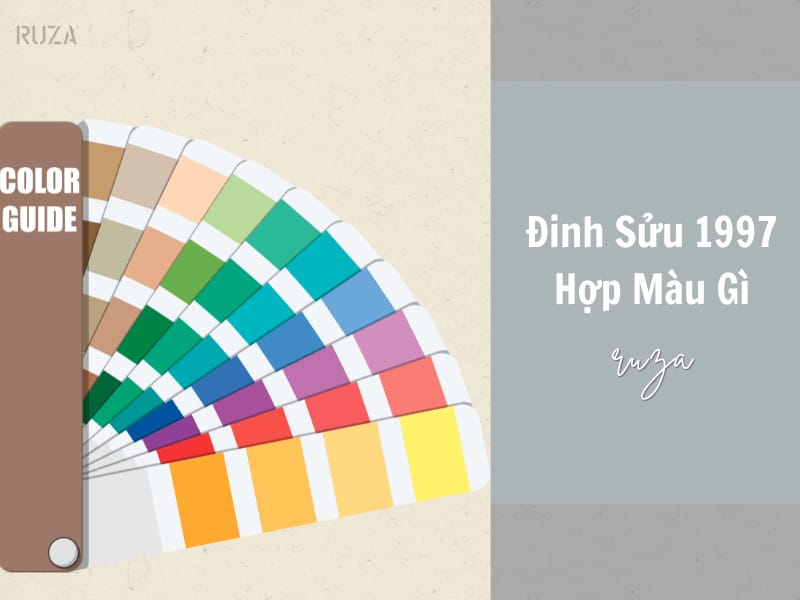 Màu sắc hợp mệnh Thủy cho người sinh năm 1997