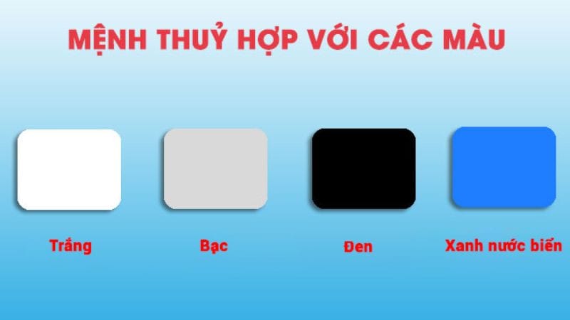 Màu sắc may mắn cho người tuổi Nhâm Tuất sinh năm 1982
