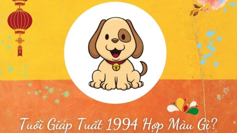 Màu sắc tương sinh, tương hợp với Giáp Tuất 1994