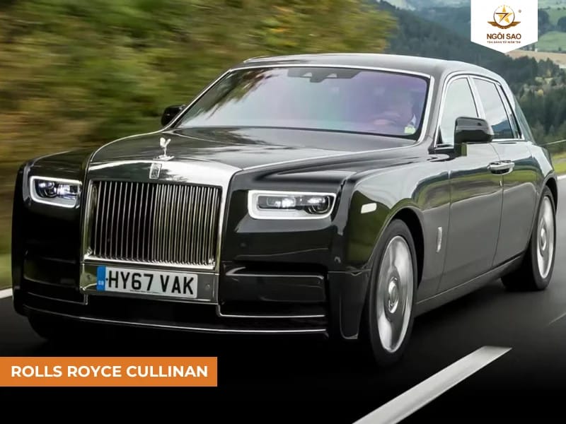Mẫu SUV hạng sang Rolls-Royce Cullinan với thiết kế mạnh mẽ và giá xe Rolls Royce Cullinan ấn tượng.