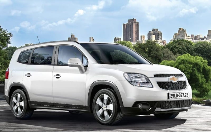 Mẫu xe Chevrolet Orlando đa dụng 7 chỗ với thiết kế hiện đại