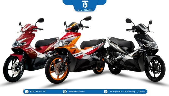 Mẫu xe Honda Air Blade 2010 FI với thiết kế hiện đại