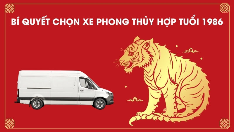 Bí quyết chọn xe phong thủy hợp tuổi 1986