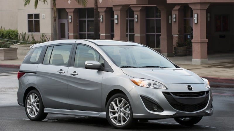 Mẫu xe Mazda5 thuộc phân khúc MPV nhỏ gọn