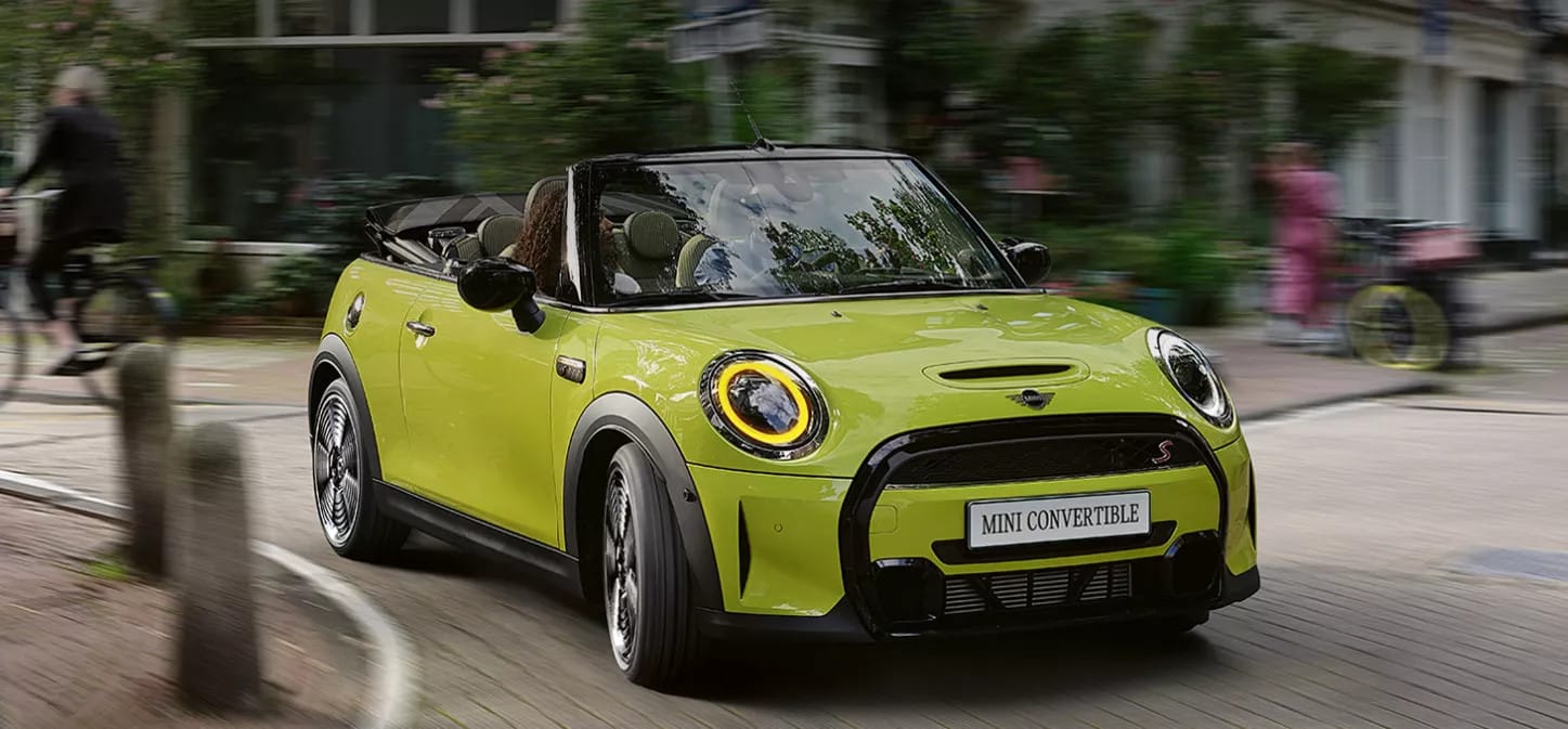 Mẫu xe Mini Cooper S Convertible mui trần cá tính, tìm hiểu giá xe Mini Cooper Convertible.