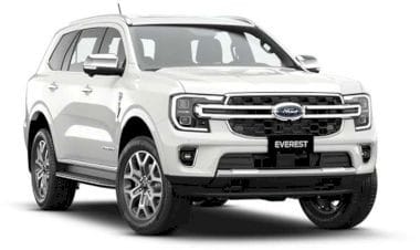 Mẫu xe ô tô Ford Everest Titanium 4x2 màu xanh