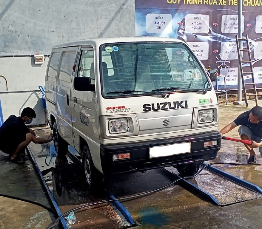Mẫu xe tải Suzuki Van 580kg cũ đời 2019, phù hợp vận chuyển hàng hóa trong đô thị