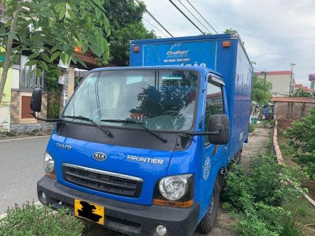 Mẫu xe tải Thaco 1.25 tấn cũ Kia K125 đời 2015 thùng kín