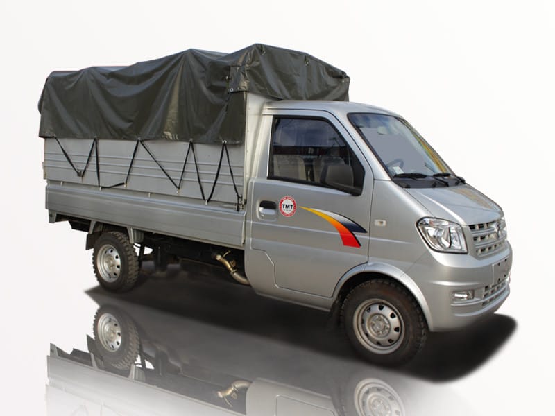 Mẫu xe tải TMT 1 tấn máy xăng với động cơ DFSK Thái Lan, hiệu quả cao khi vận chuyển hàng hóa nhẹ.