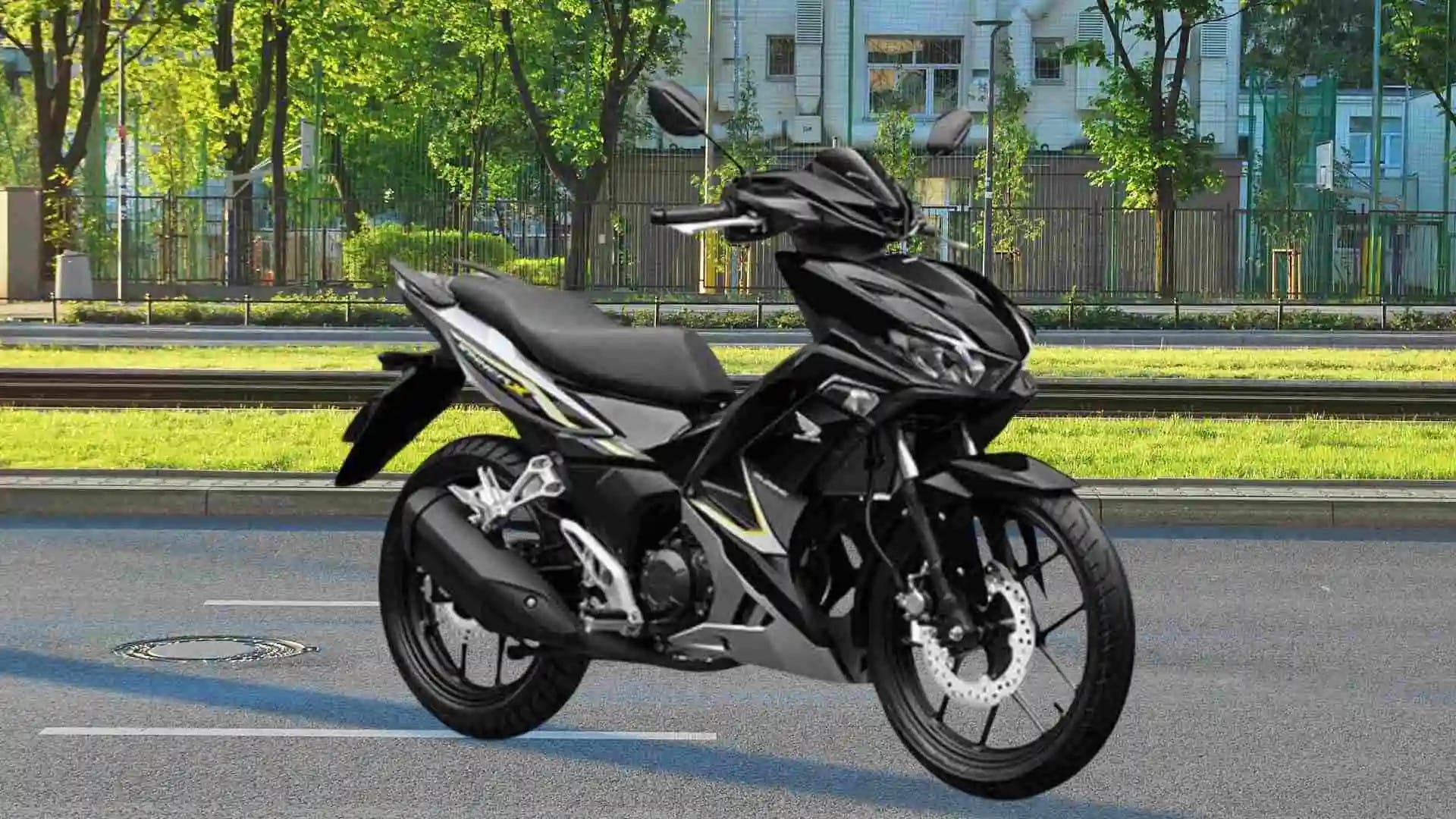 mẫu xe Winner V3 bản tiêu chuẩn màu đen đỏ tại đại lý