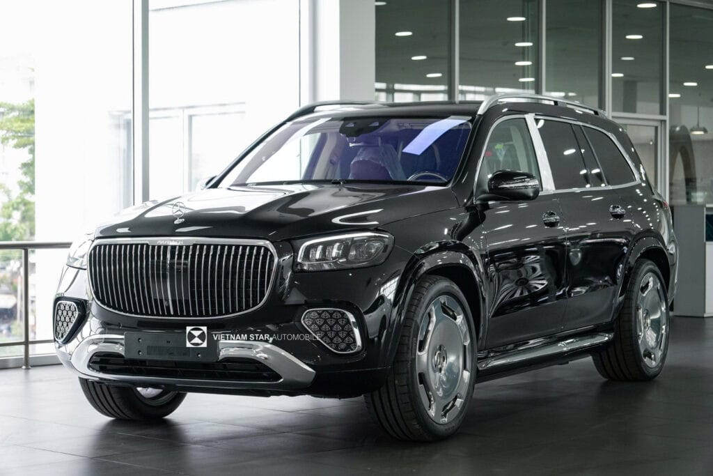 Maybach GLS 600 màu đen Obsidian quyền lực và tinh tế