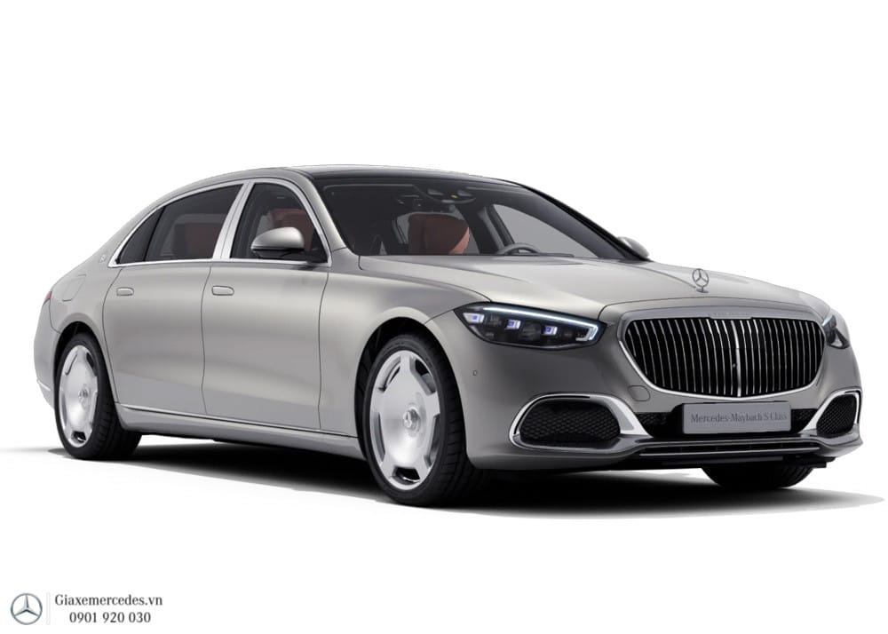 Maybach S450 tổng thể màu bạc sang trọng với thiết kế tinh tế