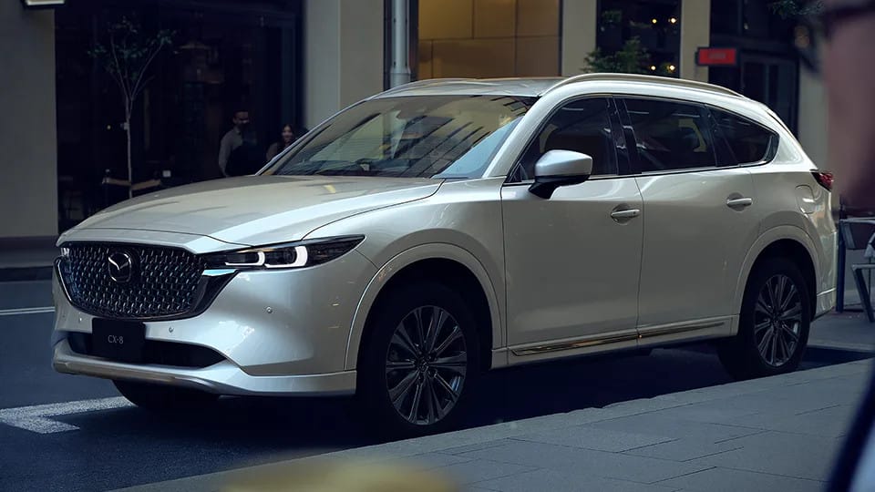 Mazda CX-8 đời mới, mẫu SUV 7 chỗ hiện đại tại Mazda Phú Mỹ Hưng