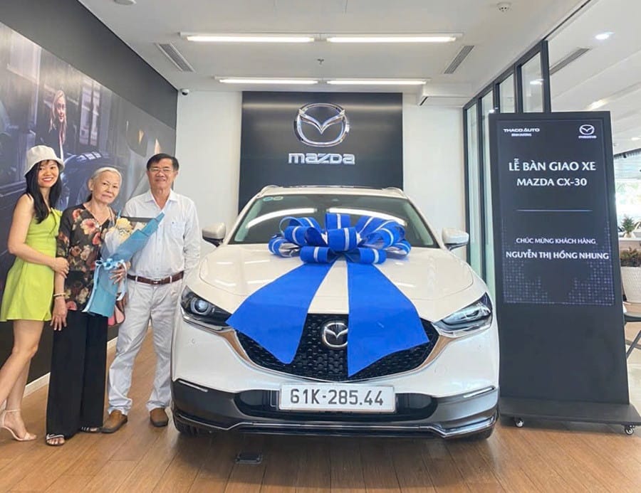 Mazda CX30 Luxury giá niêm yết mới và khuyến mãi