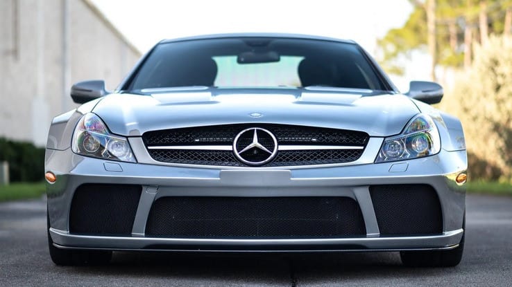 Mercedes-Benz SL65 AMG Black Series 2009 màu trắng