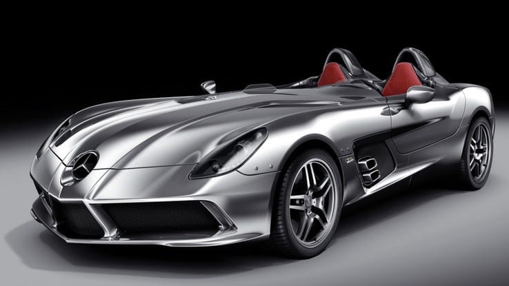 Mercedes-Benz SLR Stirling Moss phiên bản giới hạn màu bạc