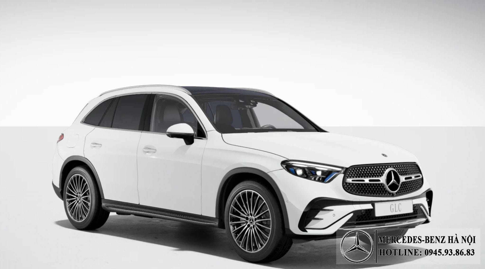 Mercedes GLC 300 4Matic 2025 màu Trắng Polar