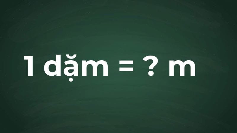 Minh họa khoảng cách tương đương của một dặm khi quy đổi ra mét