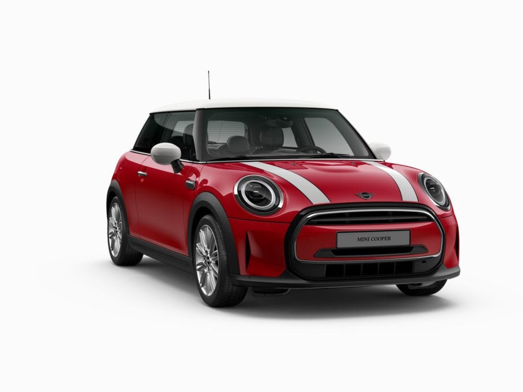 Mini Cooper 3 Cửa màu đỏ nổi bật với thiết kế thể thao và trẻ trung