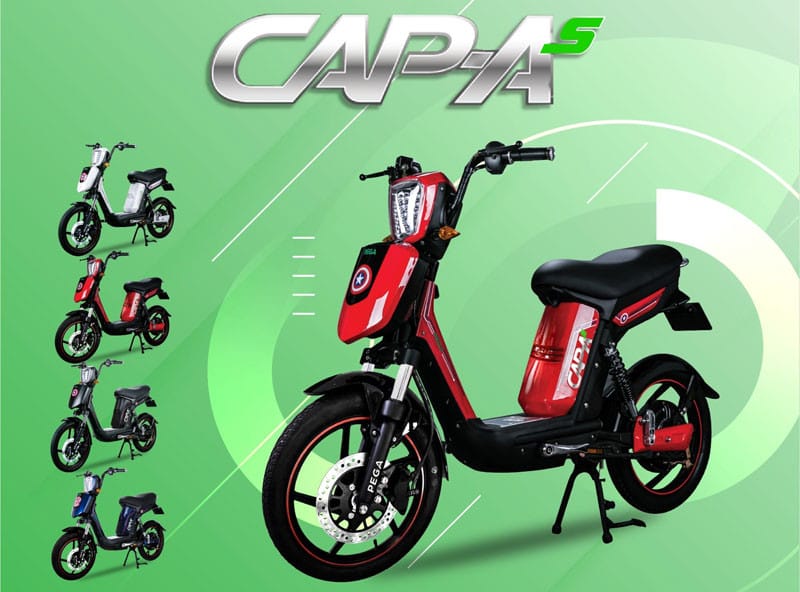 Mô hình xe đạp điện Pega minh họa thắc mắc về giá xe điện Pega và các ưu đãi.