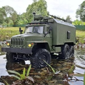 Mô hình xe tải quân sự điều khiển từ xa Ural B-36