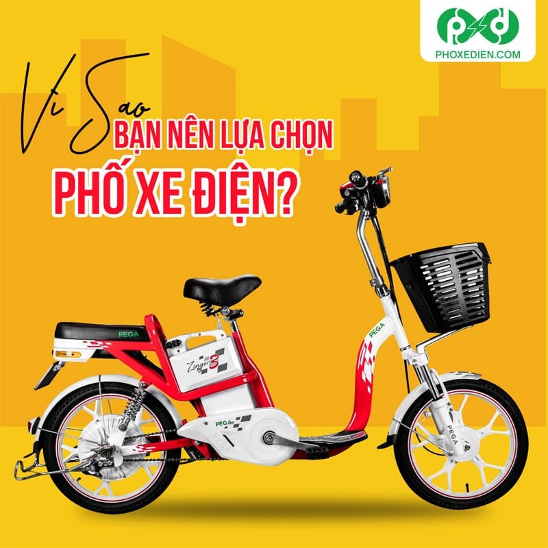 Mua xe đạp điện Pega chính hãng tại các đại lý uy tín