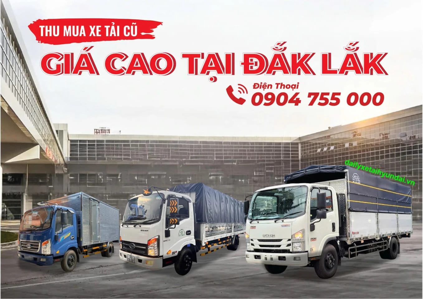 mua xe tải cũ đắk lắk