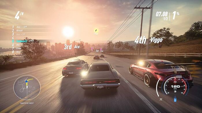 Need For Speed Heat có 2 chế độ chơi chính là ban ngày và ban đêm