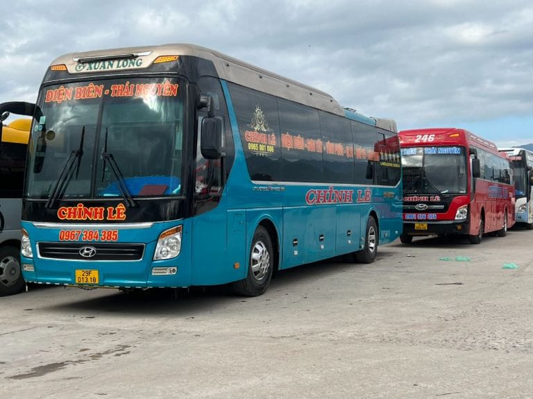 Ngoại thất xe Chinh Lê tuyến Điện Biên Mỹ Đình