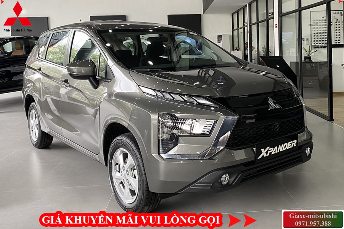 Ngoại thất xe Mitsubishi Xpander Eco màu nâu xanh