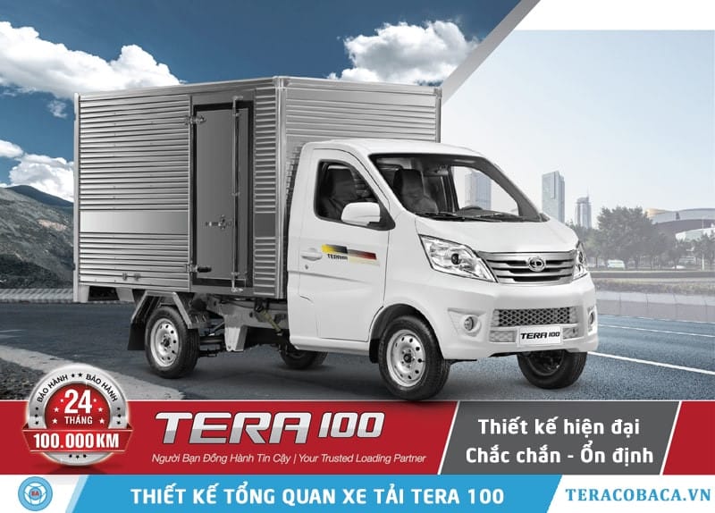 Ngoại thất xe tải Teraco 990kg