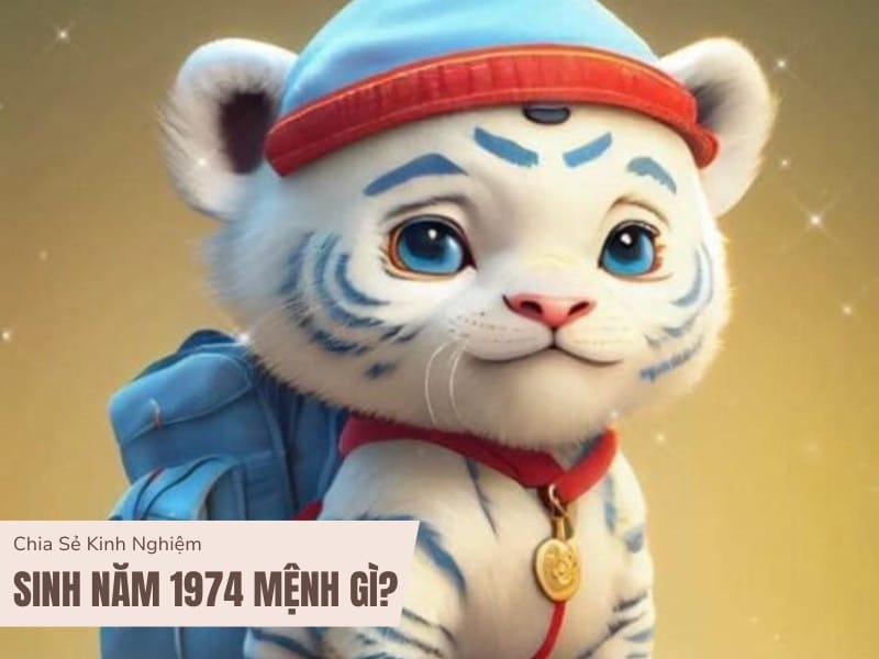Người sinh năm 1974 tuổi con gì theo lịch âm dương