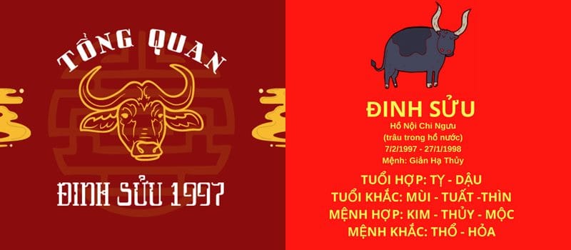Người tuổi Đinh Trâu sinh năm 1937, 1997, 2057 thuộc mệnh Thủy (Giản hạ Thủy)