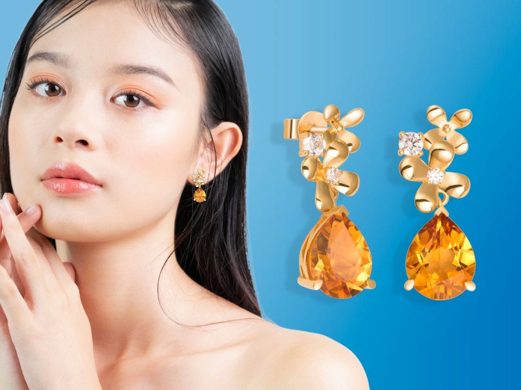 Người tuổi Mậu Thìn 1988 có thể sử dụng trang sức đá Citrine để tăng cường may mắn và sự sáng suốt