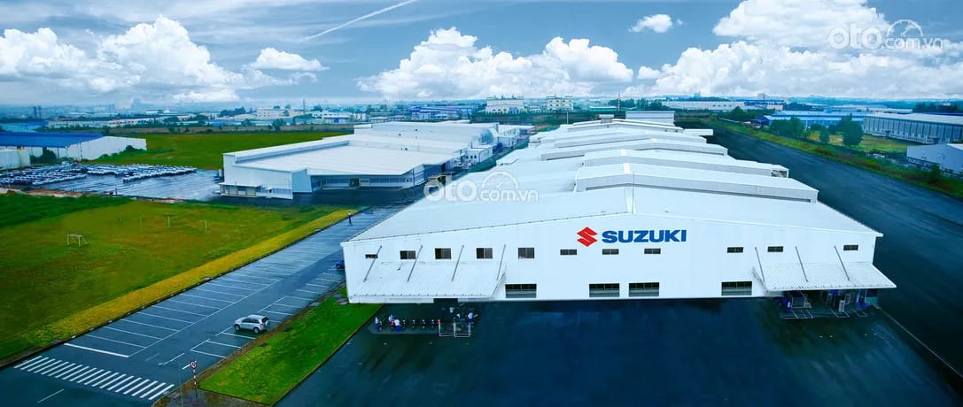 Nhà máy sản xuất xe ô tô Suzuki tại Việt Nam, minh họa cho chất lượng và giá xe ô tô Suzuki ổn định