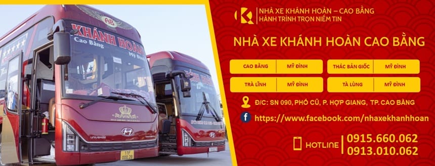 Nhà xe Khánh Hoàn hiện đang khai thác những tuyến đường nào?