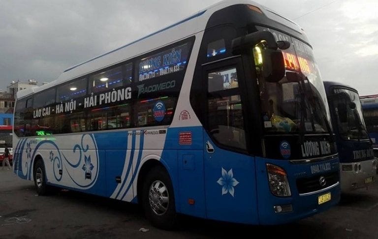 Nhà xe Lương Kiên, một trong những lựa chọn hàng đầu cho tuyến xe Hải Phòng Lào Cai