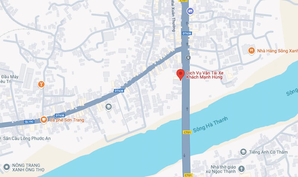 Nhà xe Mạnh Hùng chuyên tuyến Quy Nhơn Sài Gòn Cần Thơ