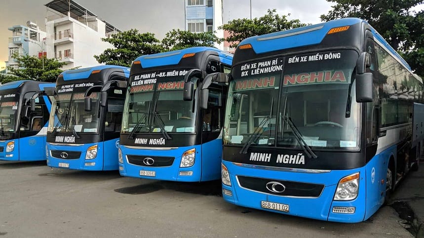 Nhà xe Minh Nghĩa được nhiều hành khách tin tưởng lựa chọn