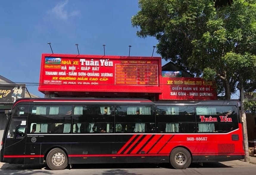 Nhà xe phục vụ các dịch vụ đa dạng