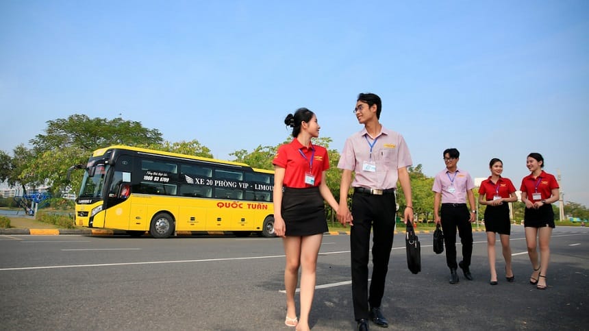 Nhà xe Quốc Tuấn lấy sự an toàn và hài lòng của hành khách làm trọng tâm