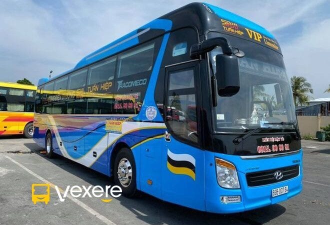 nhà xe Tuấn Hiệp tại bến xe Vĩnh Long