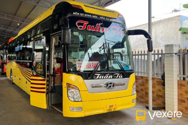 Nhà xe Tuấn Tú cung cấp dịch vụ đi Phan Rang tiện nghi