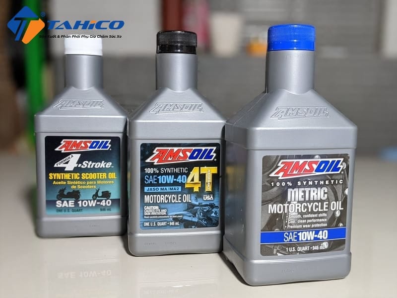 Nhớt Amsoil 10W40 Synthetic Metric 946ml