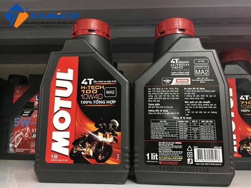 Nhớt Motul H-Tech 100 4T 10W40