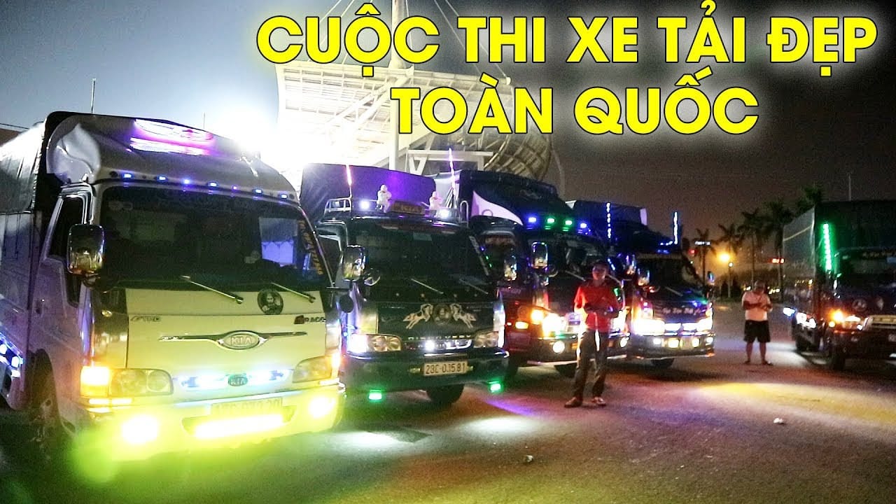 Những chiếc xe tải độ đẹp nhất Việt Nam tham gia cuộc thi